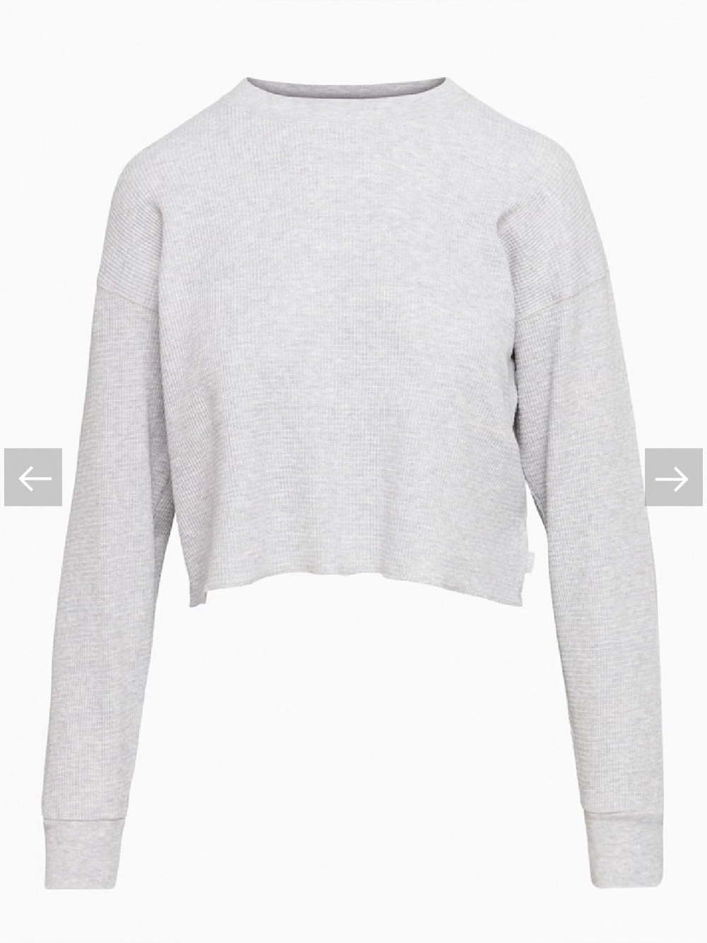 Aritzia TNA Waffle Long Sleeve